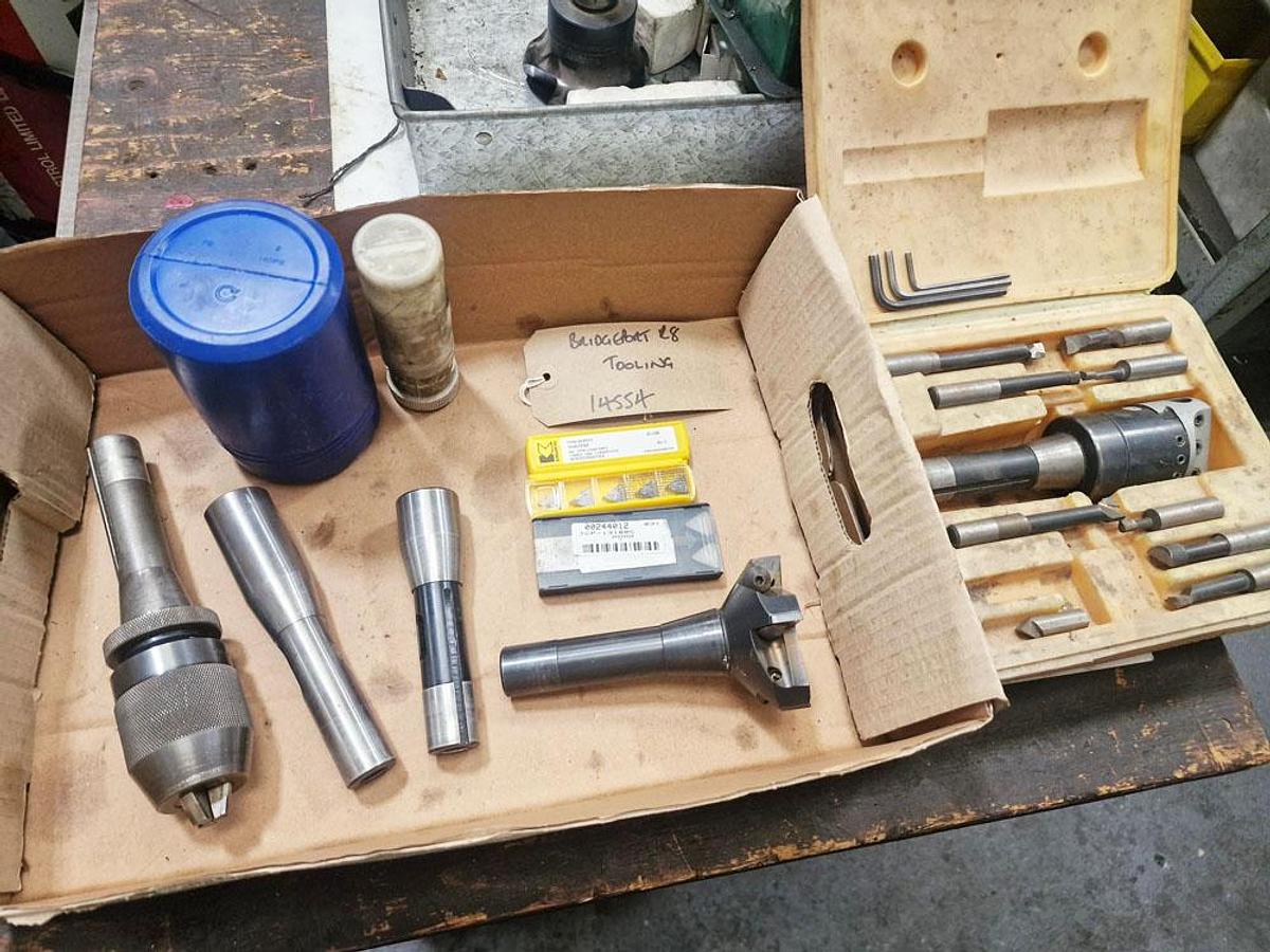 Used BRIDGEPORT R8 TOOLING