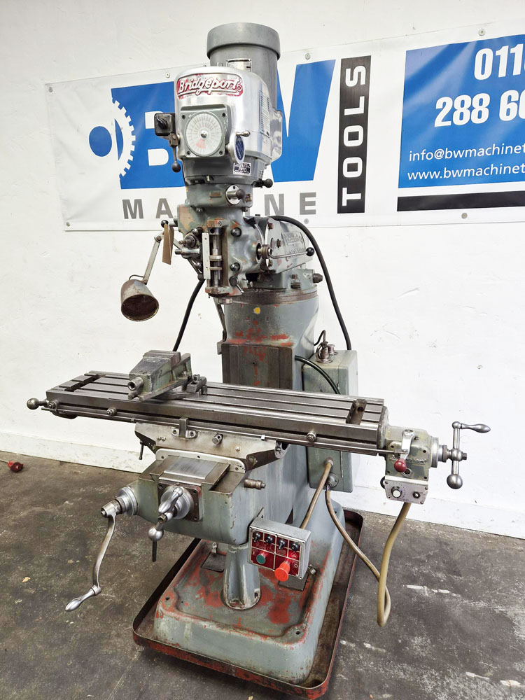 Used BRIDGEPORT BR2J2 TURRET MILL