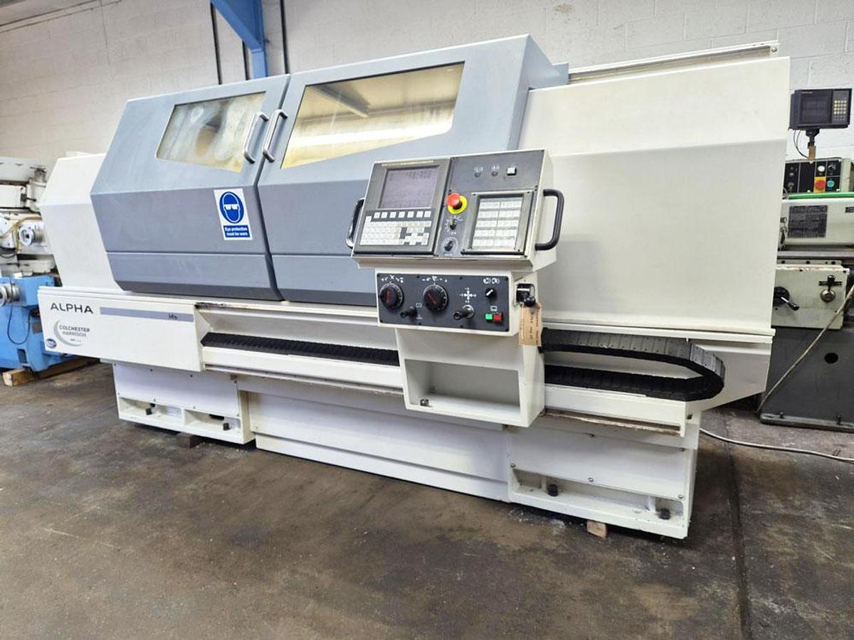Used 2009 COLCHESTER HARRISON ALPHA 1460XT CNC / MANUAL COMBINATION LATHE