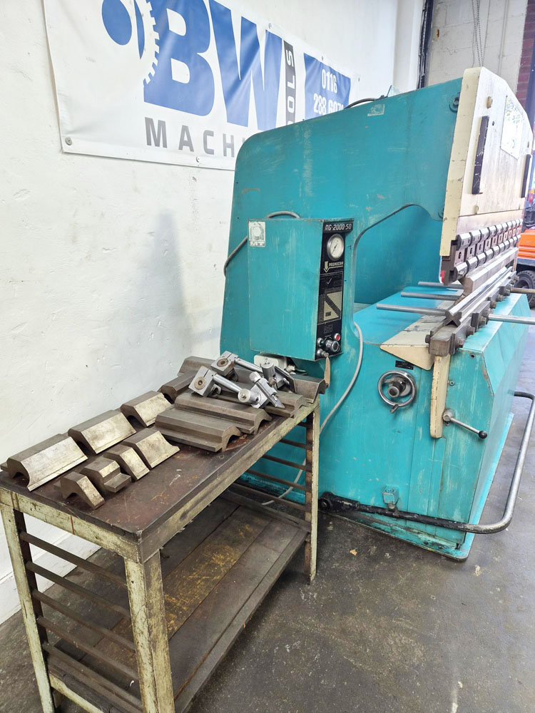 Used PROMECAM RG 2000/50 HYDRAULIC PRESSBRAKE
