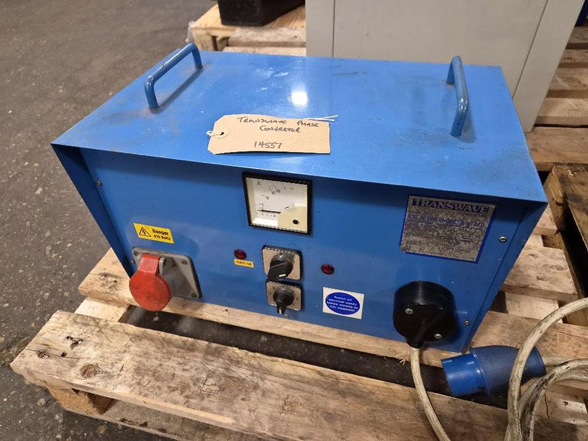 Used TRANSWAVE PHASE CONVERTER