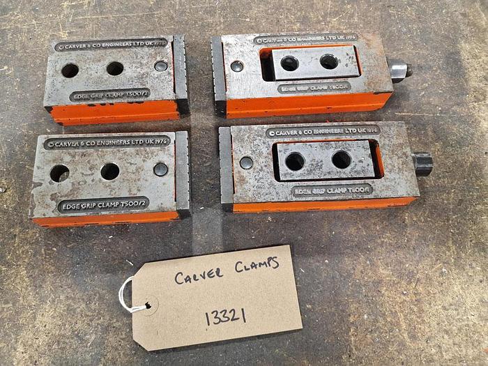 Used CARVER CLAMPS