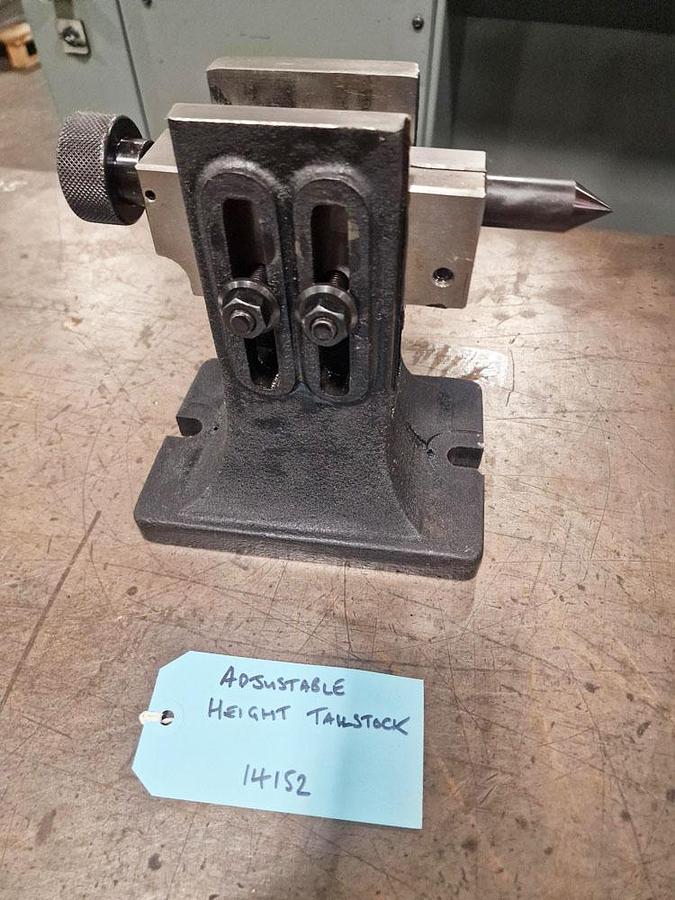 Used VERTEX ADJUSTABLE HEIGHT TAILSTOCK