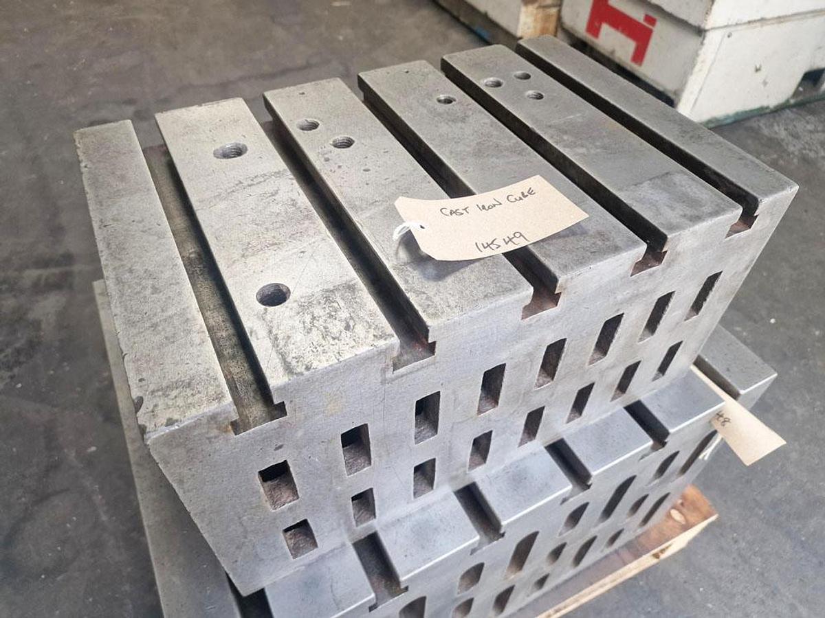 Used UNION CAST IRON ENGINEERS CUBE