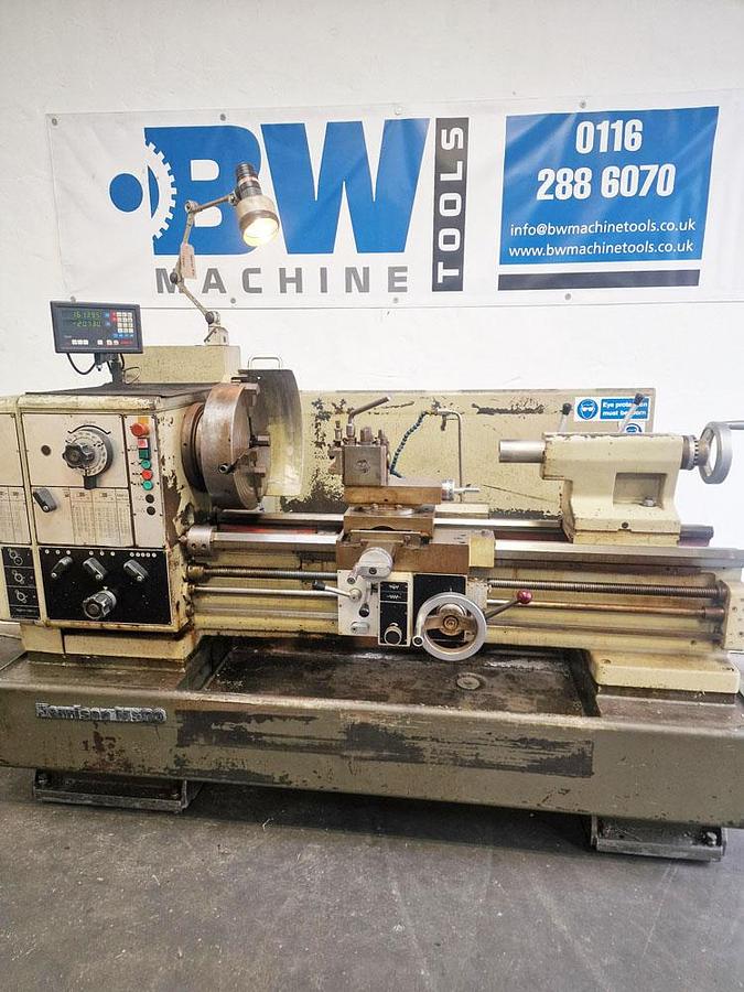 Used HARRISON M500 530 x 1000mm GAP BED CENTRE LATHE