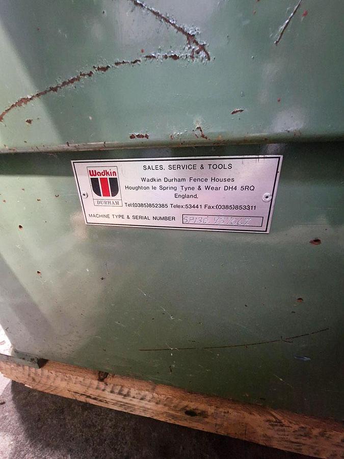 Used WADKIN  SP130 SLIDING TABLE SAW