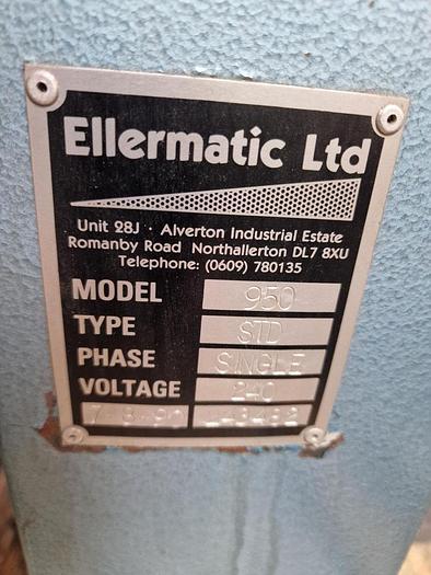 Used ELLERMATIC SHOT BLAST CABINET