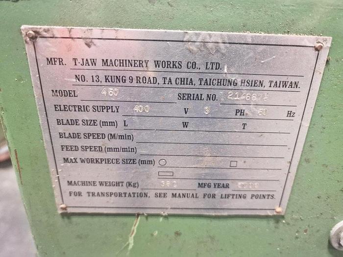 Used 2000 ADDISON VBS 450 VERTICAL BANDSAW