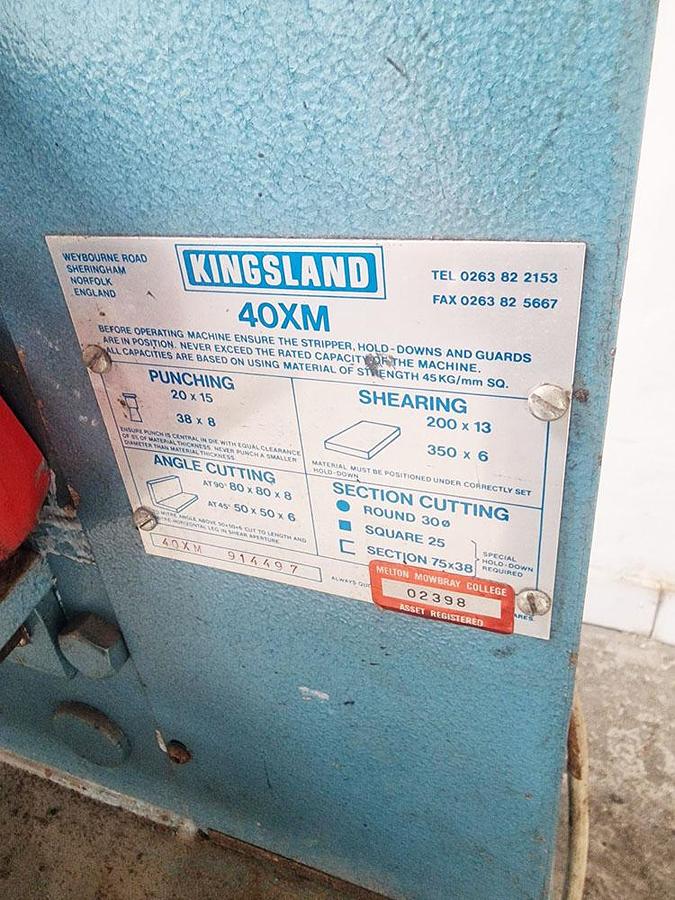 Used KINGSLAND 40XM STEELWORKER