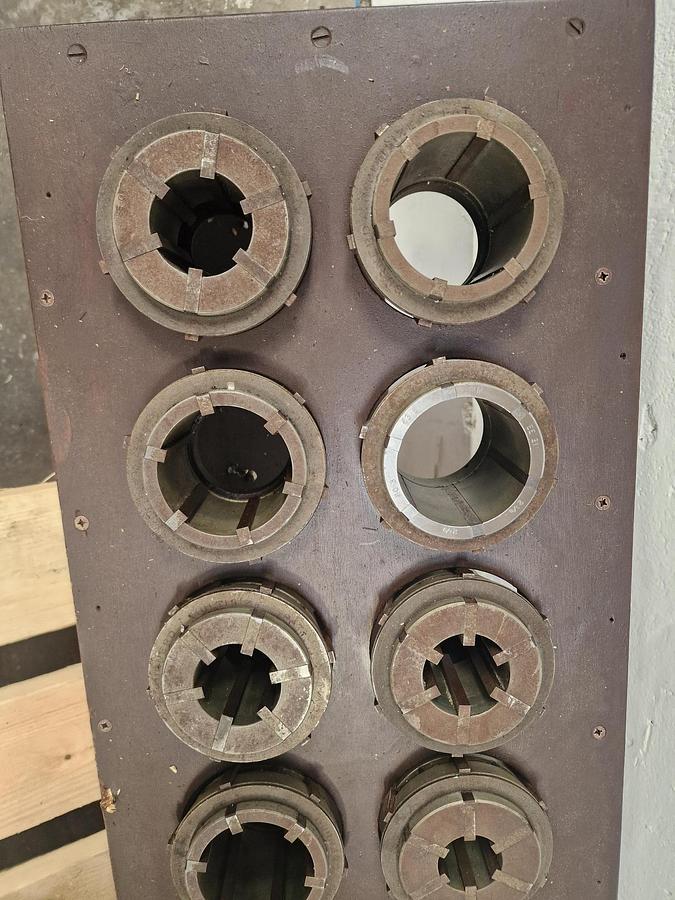 Used BURNERD COLLET CHUCK & MULTISIZE EE COLLETS