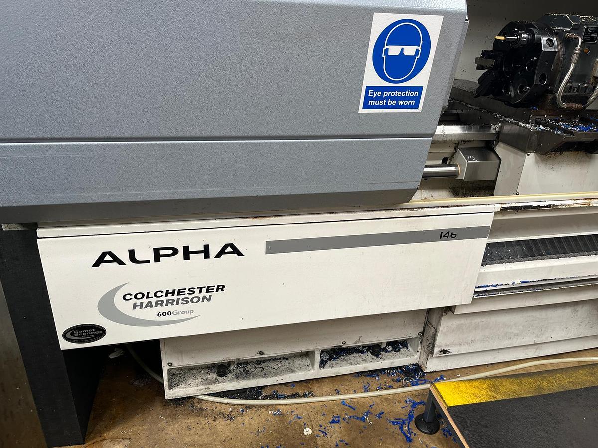 Used 2009 HARRISON ALPHA 1460XT CNC / MANUAL COMBINATION LATHE
