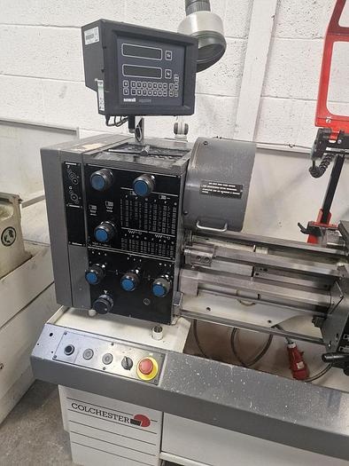 Used 1997 COLCHESTER STUDENT 2500 13" x 40" GAP BED CENTRE LATHE