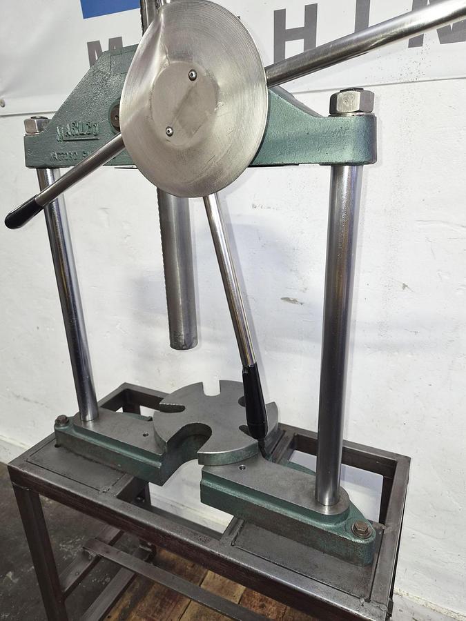 Used MARLCO BROACH PRESS ON STAND