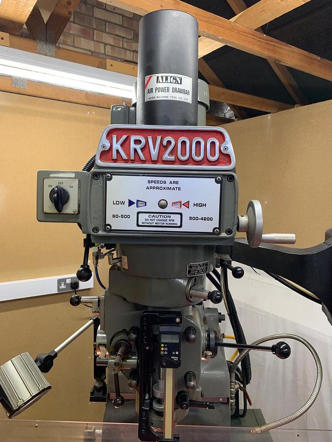 Used 2000 XYZ PRO 2000 CNC TURRET MILL