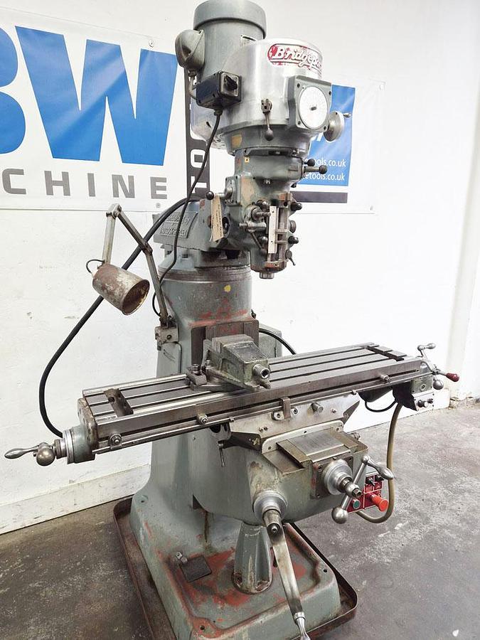 Used BRIDGEPORT BR2J2 TURRET MILL