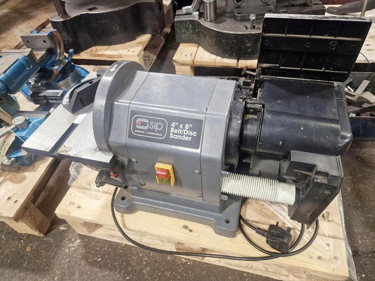 Used SIP 4" x 8" BELT / DISC SANDER