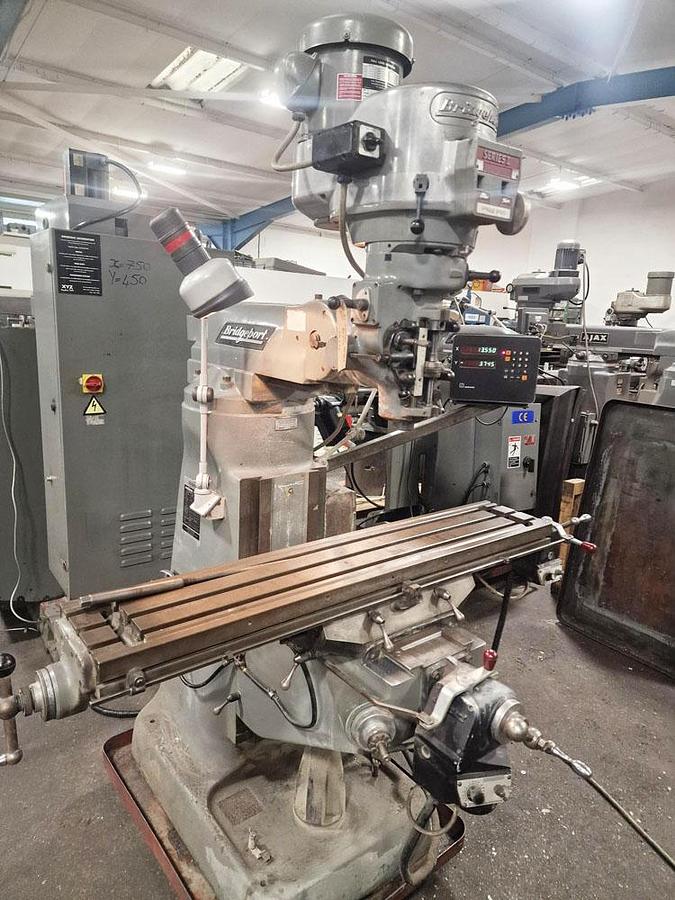 Used BRIDGEPORT SERIES 1 BR2J2 TURRET MILL