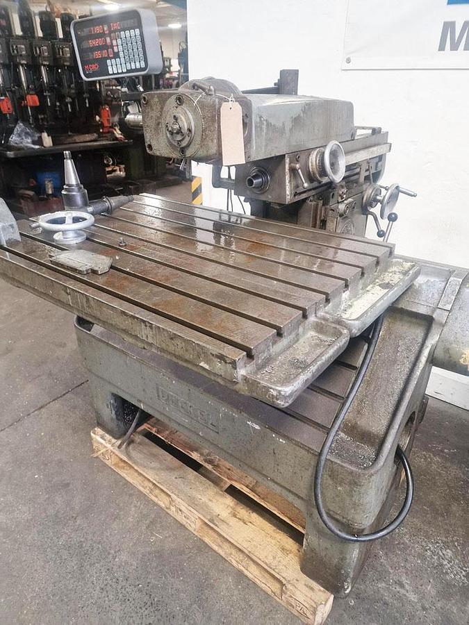 Used DECKEL FP2LB TRAVELLING COLUMN TOOLROOM MILLING MACHINE