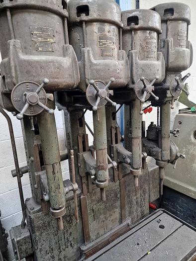 Used HERBERT V TYPE FOUR SPINDLE IN-LINE DRILL