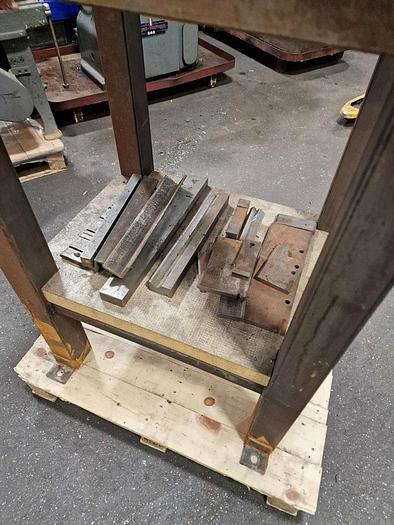 Used SWEENEY & BLOCKSEDGE FLYPRESS and HOMEMADE BRAKE PRESS