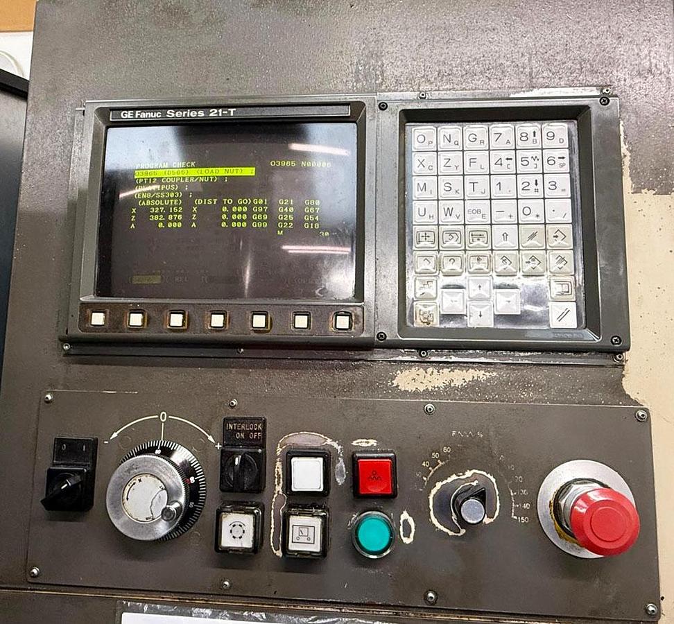 Used HARDINGE COBRA 42 CNC SLANT BED LATHE