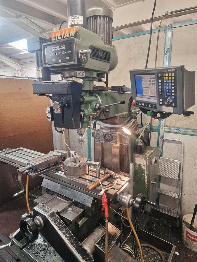 Used LILIAN 5VH CNC / MANUAL TURRET MILL