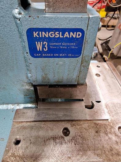 Used KINGSLAND W3 CORNER NOTCHER