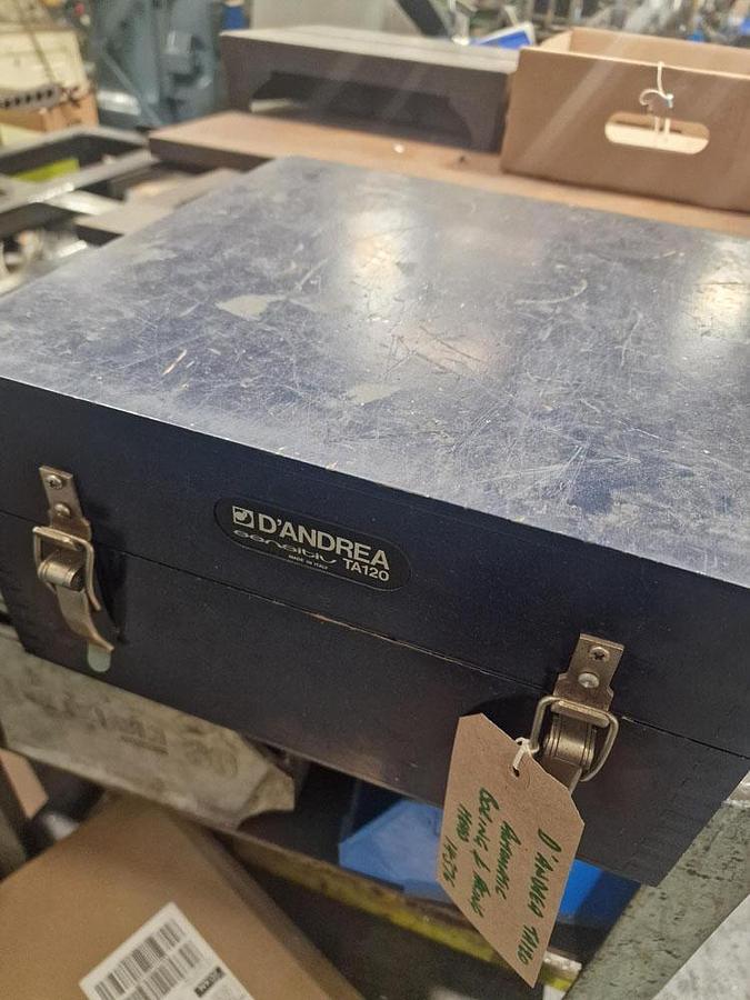 Used D'ANDREA  TA120 AUTOMATIC BORING & FACING HEAD