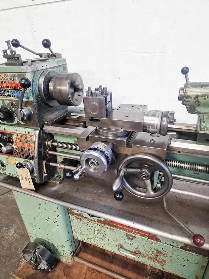 Used COLCHESTER BANTAM 1600 10" x 20" STRAIGHT BED CENTRE LATHE