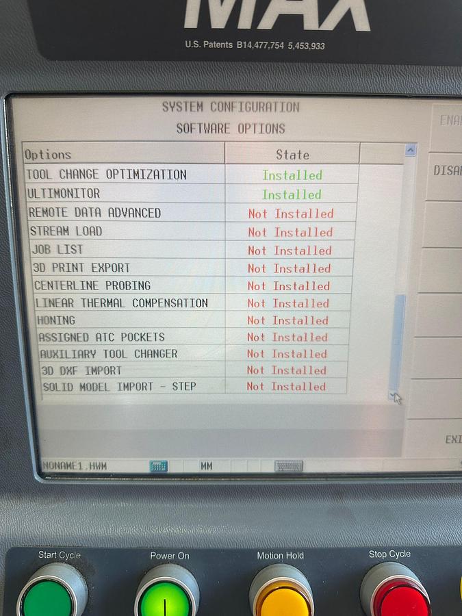 Used 2014 HURCO VM20i VERTICAL MACHINING CENTRE