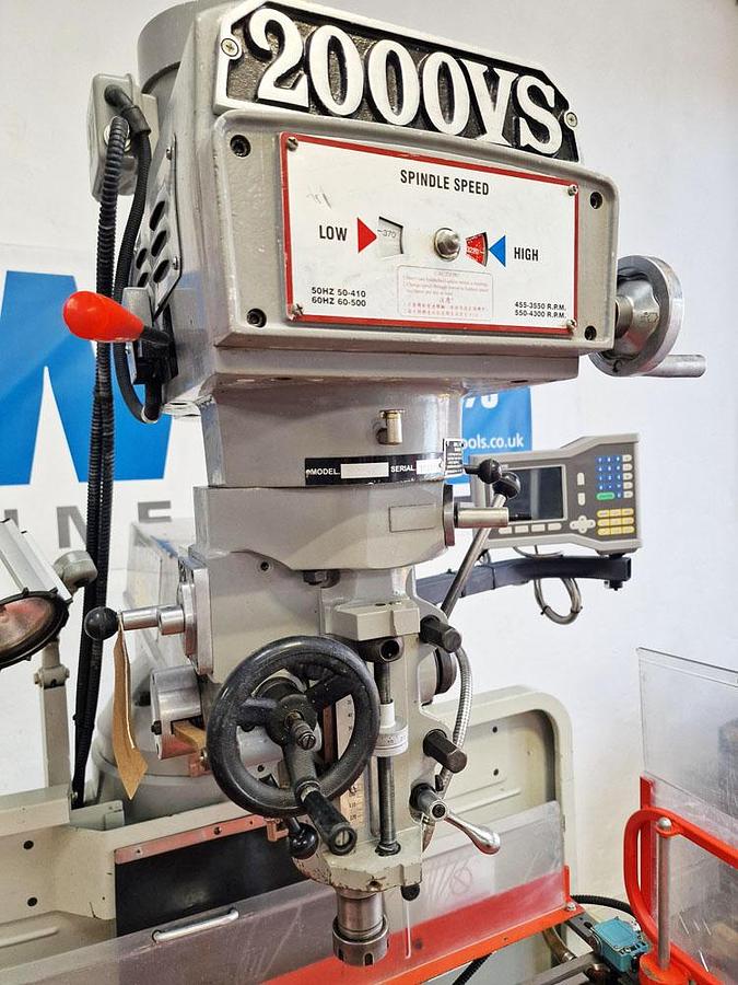 Used 2011 EUROPA 2000VS TURRET MILLING MACHINE