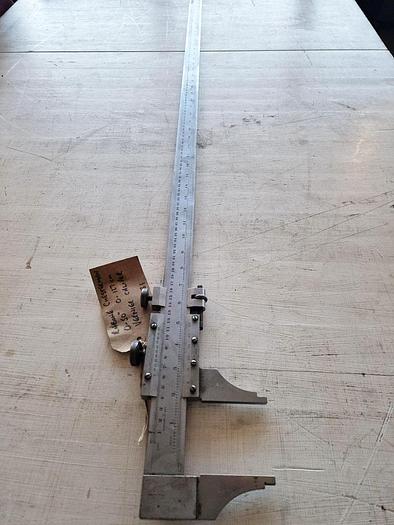 Used RATHBONE CHESTERMAN 50" VERNIER CALIPER