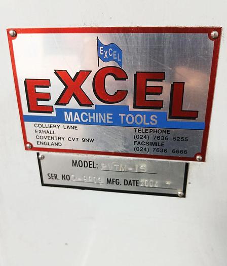Used EXCEL VMC TURRET MILLING / DRILLING MACHINE