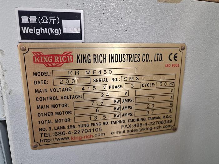 Used XYZ MINI MILL 450 VMC