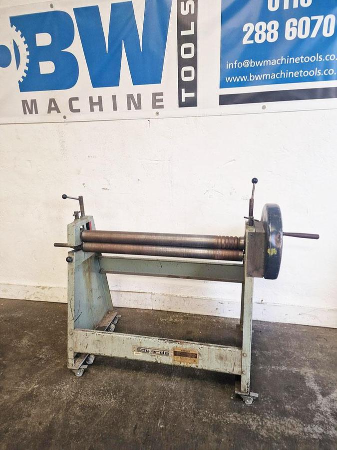 Used EDWARDS EGS 40" x 3" GEARED HAND ROLLS
