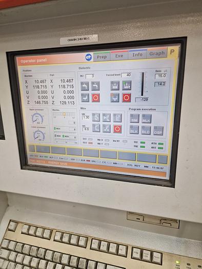Used 2004 CHARMILLES ROBOFIL 240 CNC WIRE ERODER
