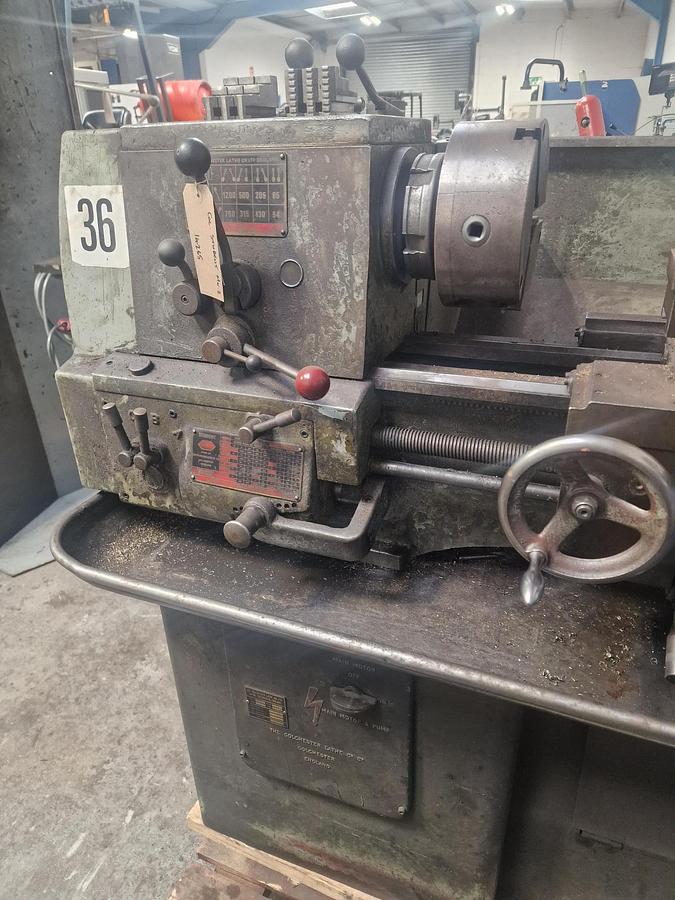 Used COLCHESTER STUDENT Mk.2 13" x 24" GAP BED CENTRE LATHE