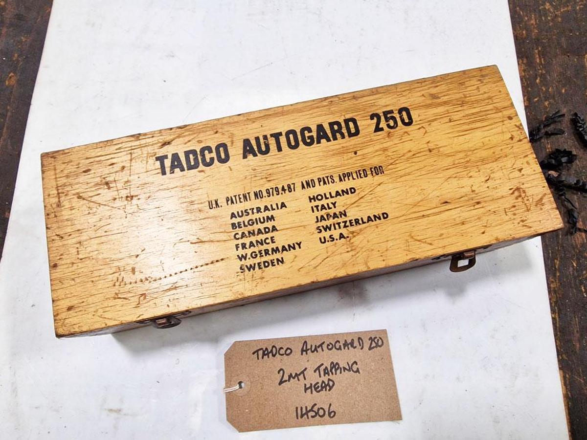 Used TADCO AUTOGARD TAPPING HEAD