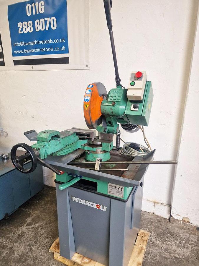 Used PEDRAZZOLI BROWN 300 PULL DOWN CIRCULAR SAW