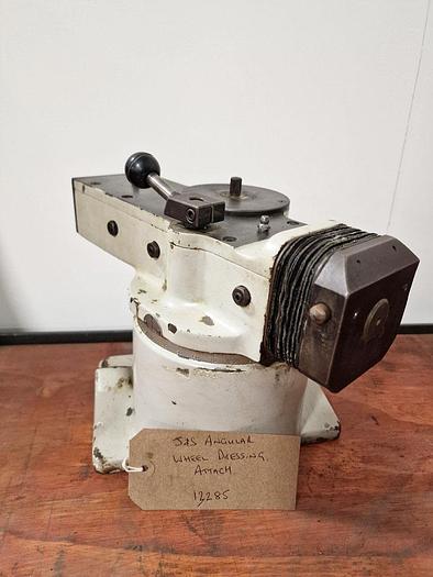 Used JONES & SHIPMAN ANGULAR WHEEL DRESSING ATTACHMENT