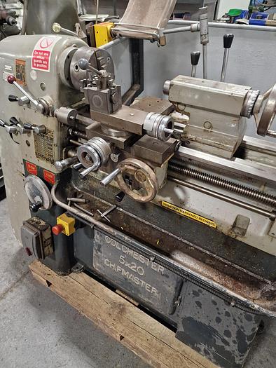 Used COLCHESTER CHIPMASTER 10" x 20" STRAIGHT BED CENTRE LATHE