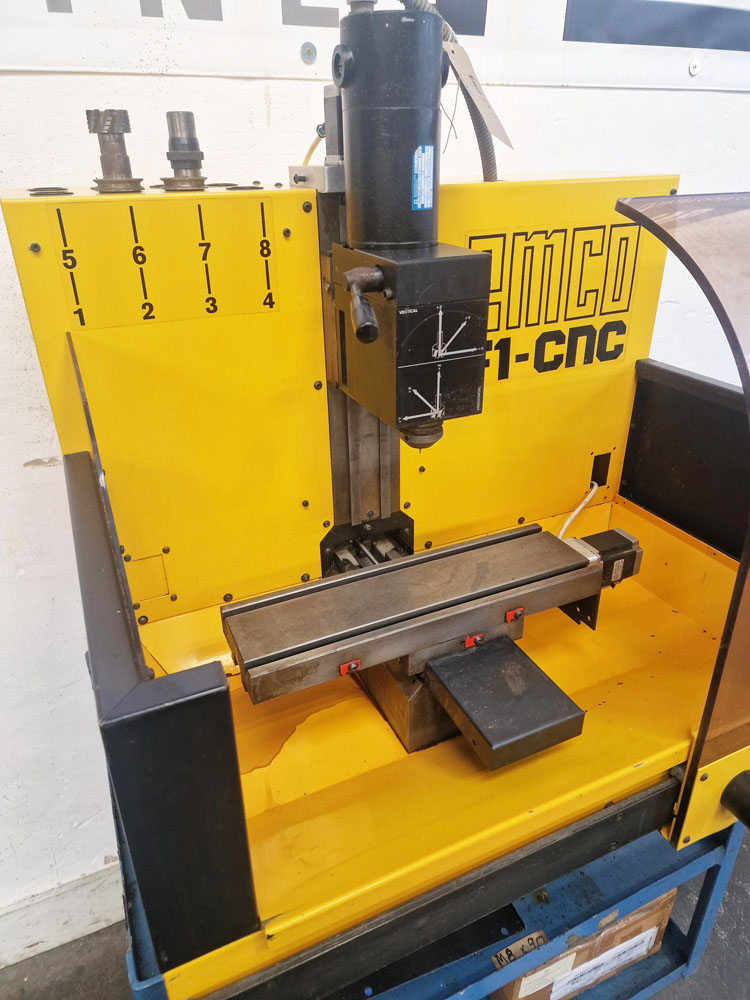 Used EMCO F1 CNC MILLING MACHINE