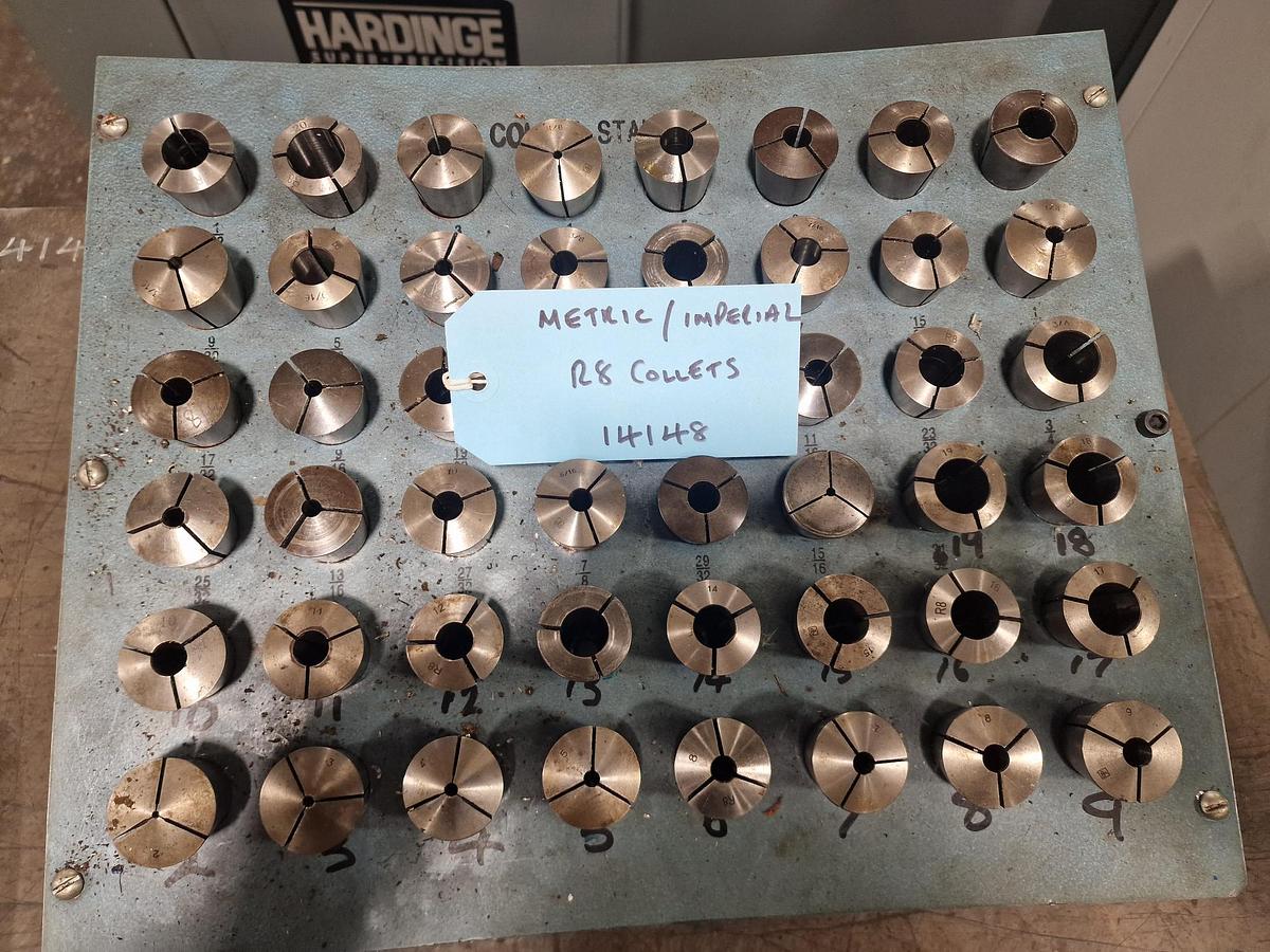 Used MISCELLANEOUS R8 COLLETS