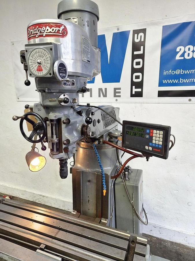 Used BRIDGEPORT BR2J2 TURRET MILL