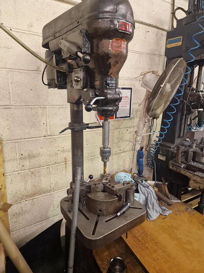 Used ELLIOTT PROGRESS No.2GS PILLAR DRILL