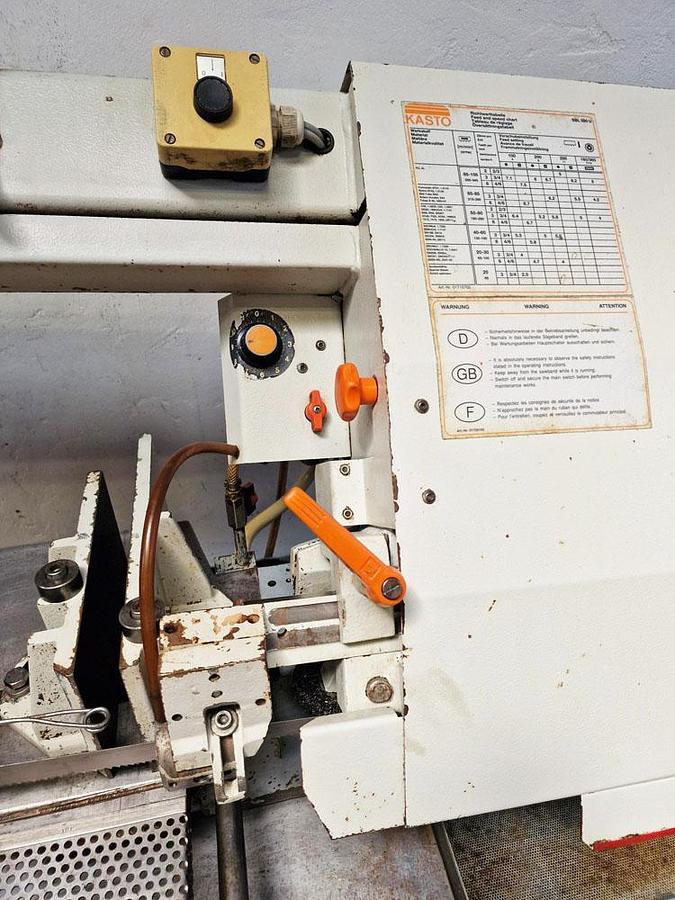 Used KASTO SBL 280U HORIZONTAL BANDSAW