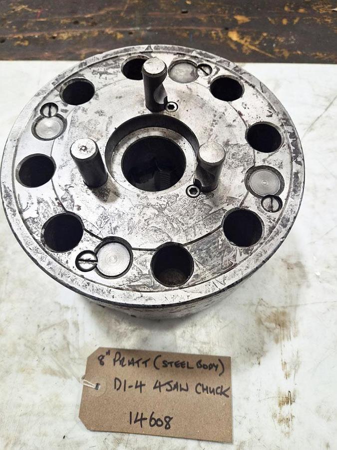 Used PRATT (Steel Body) 4 JAW CHUCK