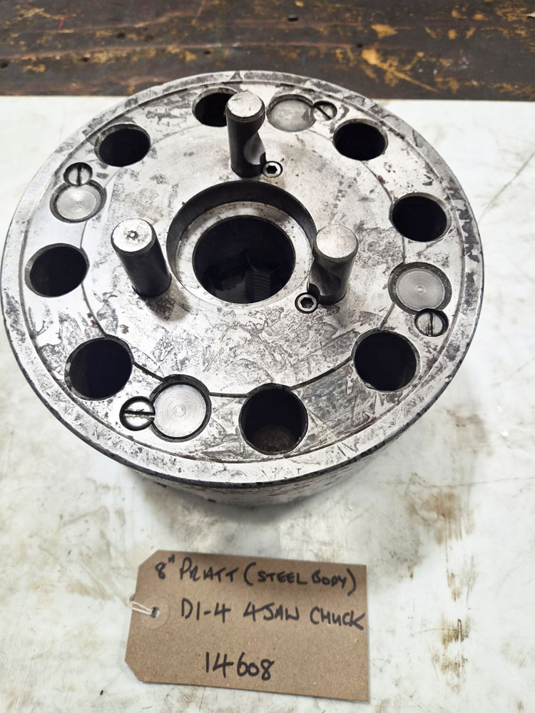Used PRATT (Steel Body) 4 JAW CHUCK