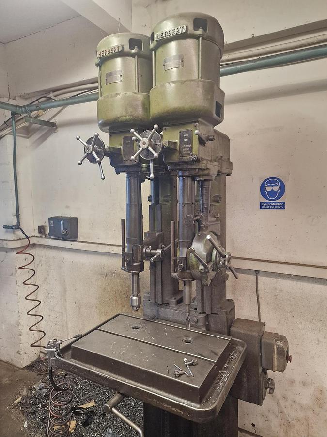 Used HERBERT V TYPE 2 SPINDLE IN-LINE DRILL