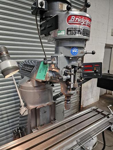 Used BRIDGEPORT BRJ TURRET MILL